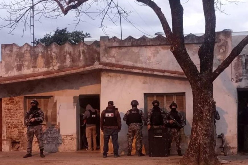 El hombre arrestado está acusado de tentativa de homicidio calificado. Foto: El Litoral