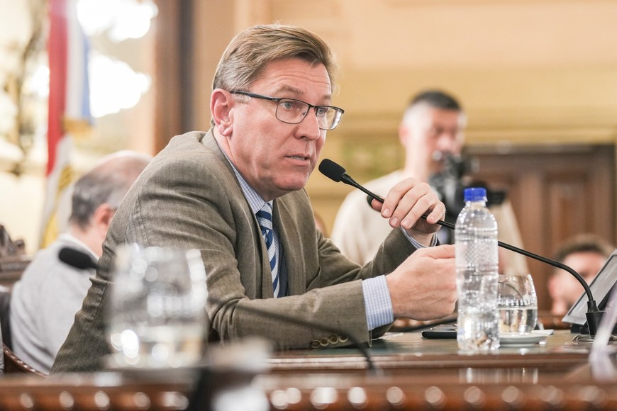 Rodrigo Borla, presidente de la Comisión de Poder Legislativo y Poder Ejecutivo.