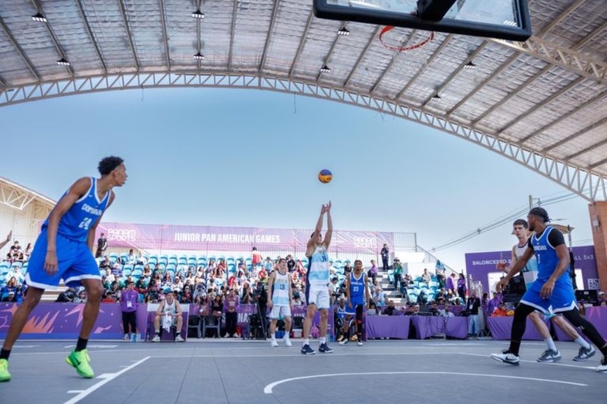 El plantel masculino dominó el juego desde el inicio. Fotos: Comité Olímpico Argentino.