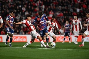 Fascendini, el central que encontró la confianza que buscaba hace rato. Foto: Facundo Luque