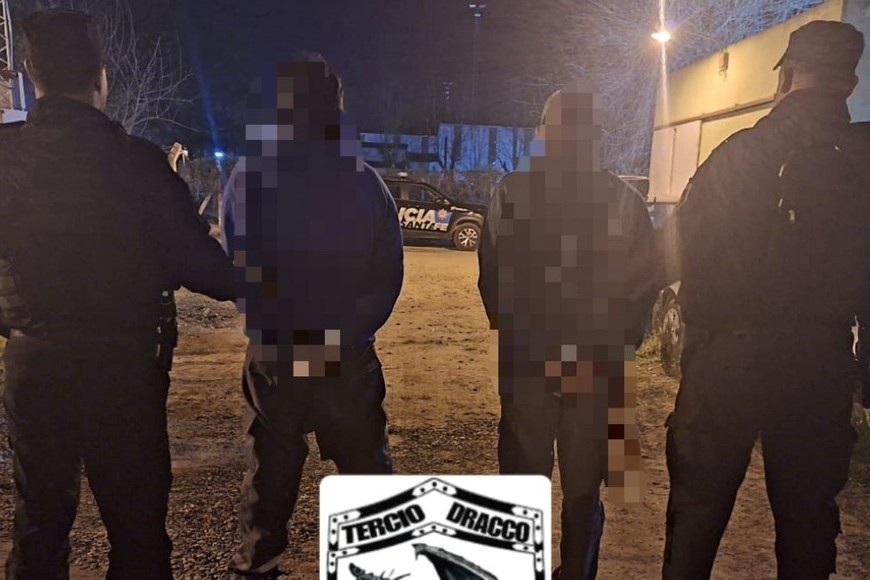 Los detenidos, de 44 y 57 años, fueron trasladados inicialmente al Destacamento Recreo Sur.