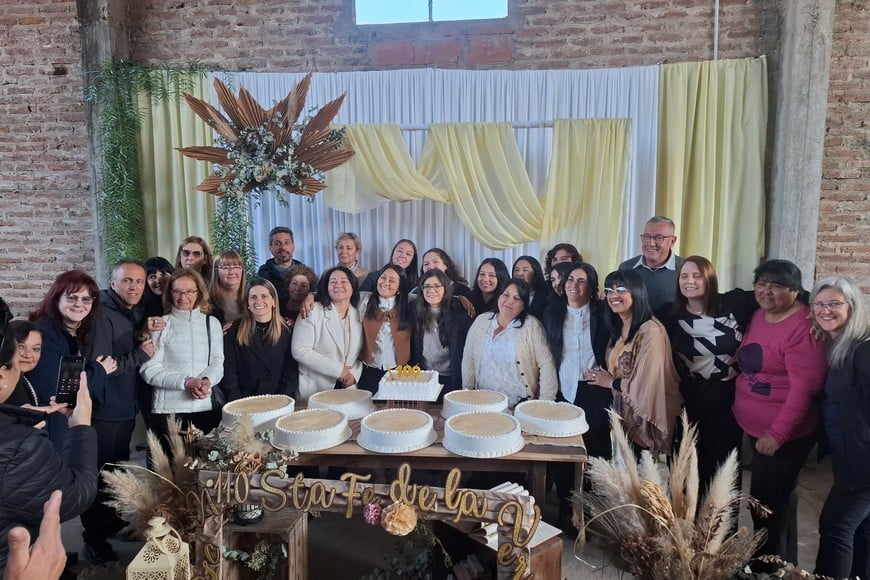 Festejos por los 100 años de la Escuela N° 110 de Colonia Mascías.