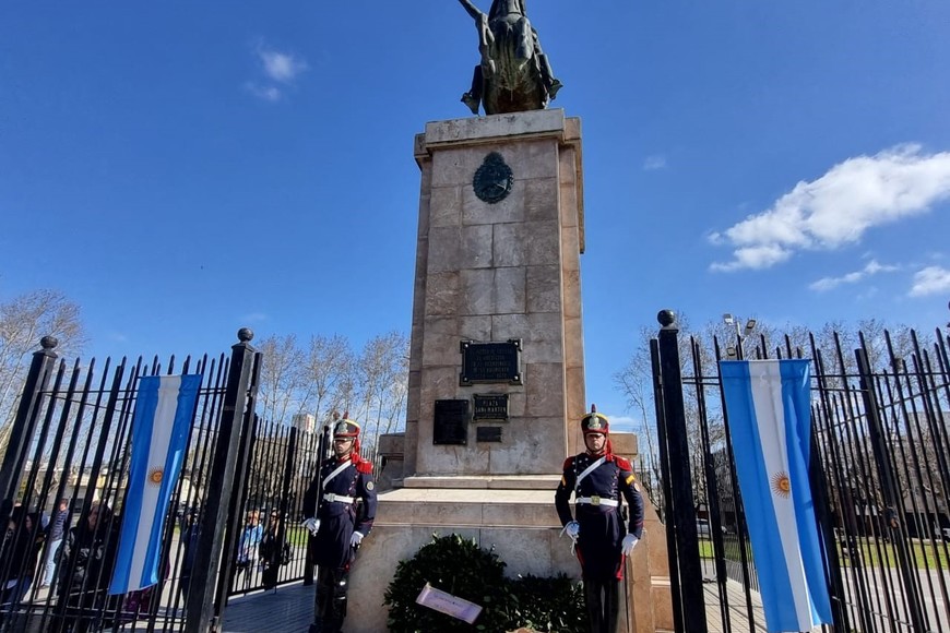 Se realizó el acto Oficial por el 175° Aniversario del Paso a la Inmortalidad del Gral. San Martín