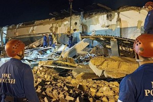 Explosión registrada el pasado viernes en la fábrica de armas Elastik