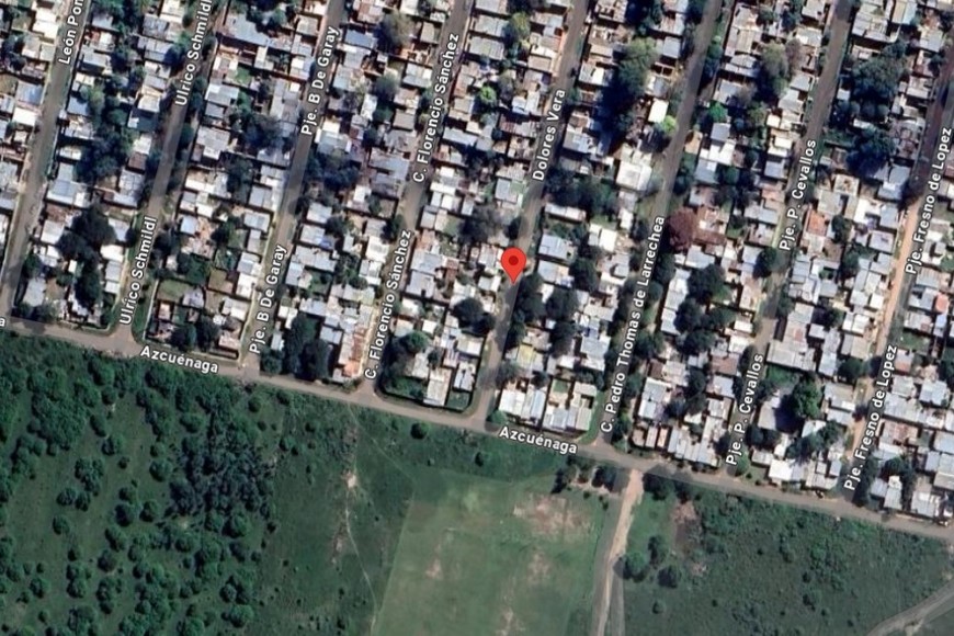 Zona en la que se registró el hecho. Crédito: Google Maps