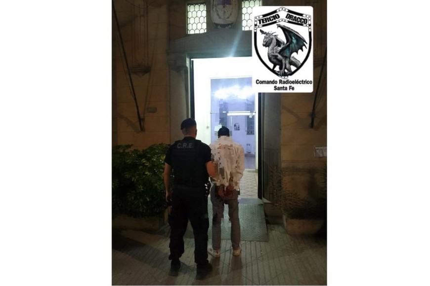 El delincuente fue trasladado a sede policial