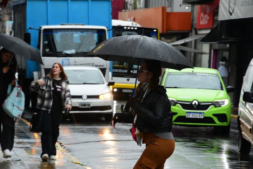 Según Poletti, la ciudad respondió mejor que en lluvias anteriores.Crédito: Guillermo Di Salvatore.