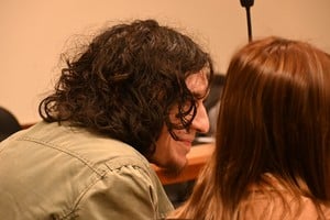 Martín Kunz, de 22 años, se enfrenta al pedido de prisión perpetua.  Foto: Flavio Raina