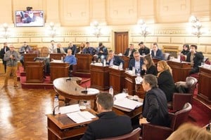 Después de tres cuartos intermedios, la Comisión de Régimen Municipal pudo emitir los dictámenes. Foto: Gentileza Prensa Convención Reformadora