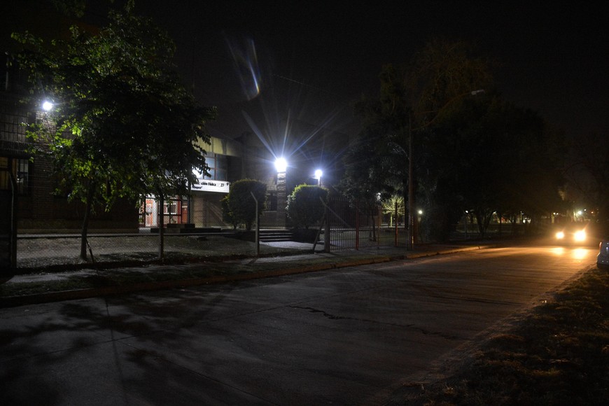 Sectores a oscuras en la R. Tacca. Ahora, habrá nuevas luminarias.
