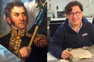 El historiador santafesino Juan Dávila y Verdin, coordinador del equipo multidisciplinario que descubrió los documentos. Crédito: Gentileza