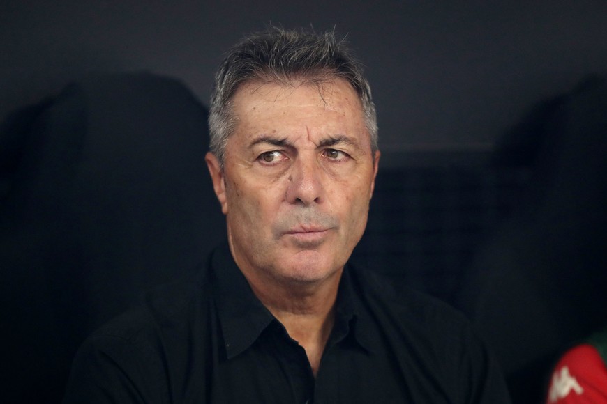 Soccer Football - Copa Sudamericana - Group C - Corinthians v Huracan - Neo Quimica Arena, Sao Paulo, Brazil - April 2, 2025
Huracan coach Frank Dario Kudelka before the match REUTERS/Jean Carniel
