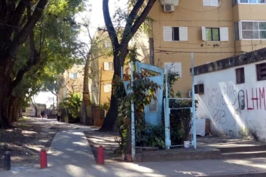 El Fonavi ubicado en la intersección de calles Grandoli y Gutiérrez, en la zona sur de Rosario.