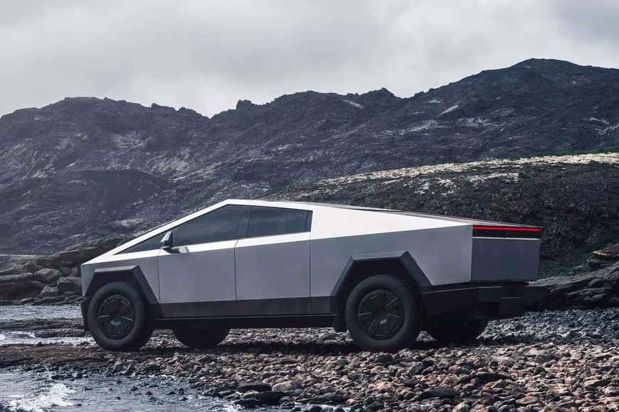Tesla Cybertruck. Crédito: InsideEVs Argentina