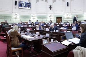 La Comisión de Declaraciones, Derechos y Garantías votó poder producir dictámenes por temas y por artículos individuales también, para sumar firmas de otros bloques, en especial del Justicialismo además de la mayoría de Unidos que los redacta y propone. Crédito: Archivo El Litoral.