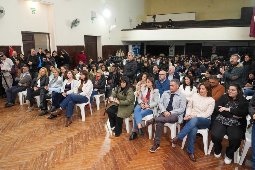 El acto de apertura de sobres se realizó en la sede de la institución. Crédito: Gentileza
