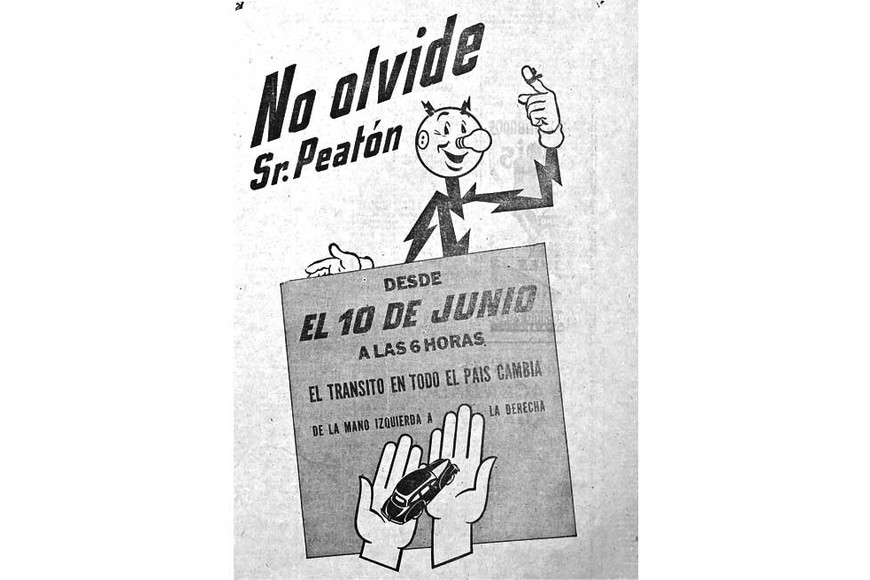 En la época se realizó una fuerte campaña en los medios.