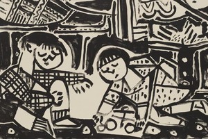 Fragmento de "La madre y los niños". Foto: Museo Picasso