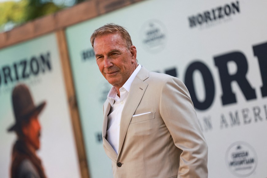 Kevin Costner attends a premiere of the film "Horizon: An American Saga" at the Regency Village Theatre in Los Angeles, California, U.S. June 24, 2024. REUTERS/Aude Guerrucci