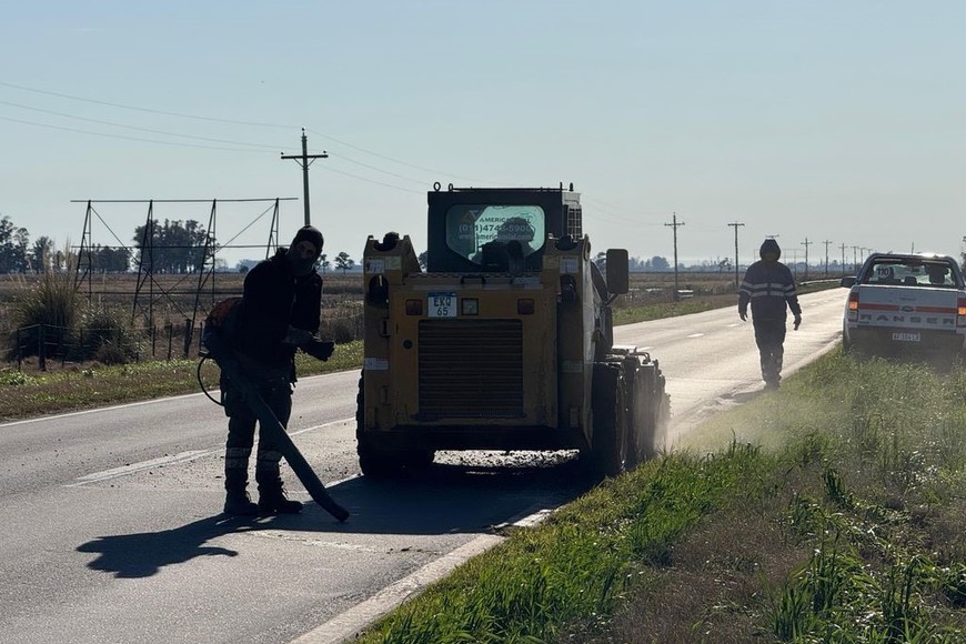 La senadora estuvo presente en el inicio de los trabajos.
