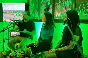 Flora y fauna del humedal como protagonistas del encuentro cultural.