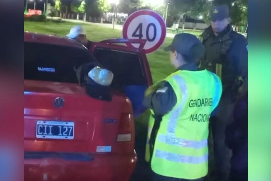 Viaje familiar terminó con condena para una pareja que circulaba con marihuana por ruta 11