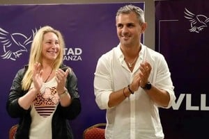 Protagonismo en un año complicado. Karina Milei y Martín Menem, dos de los máximos "operadores" del gobierno libertario.