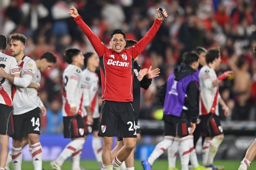 Los Millonarios terminaron festejando. Crédito: Prensa River