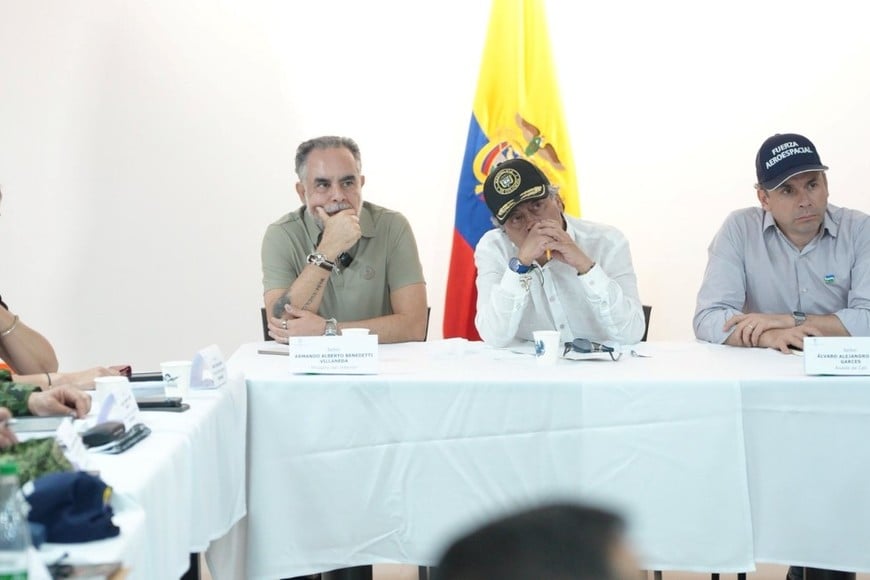 El presidente Petro este jueves ante el Consejo de Seguridad. Crédito: Ministerio del Interior de Colombia