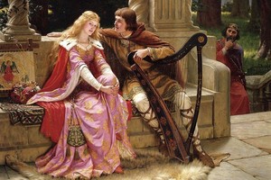 "El final de la canción", de Edmund Blair Leighton (1902).