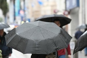 El aviso del nivel amarillo rige desde la mañana. Crédito: Flavio Raina