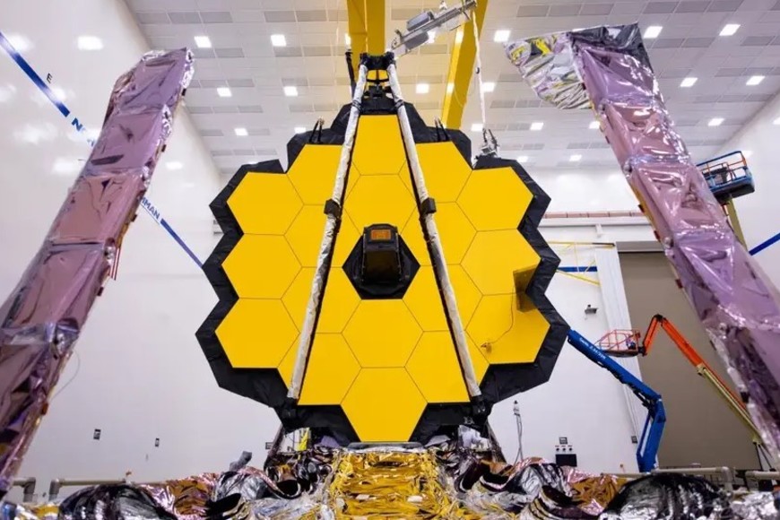 El telescopio espacial James Webb.