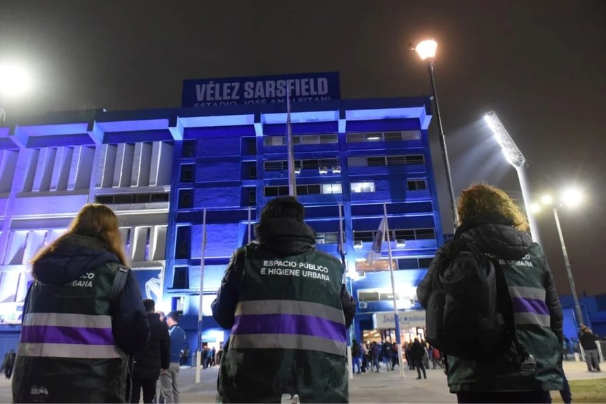 Control de DNI en el ingreso a estadios de la Ciudad de Buenos Aires.