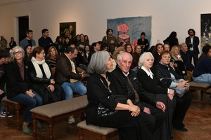 El público que participó del acto. Foto: Manuel Fabatía