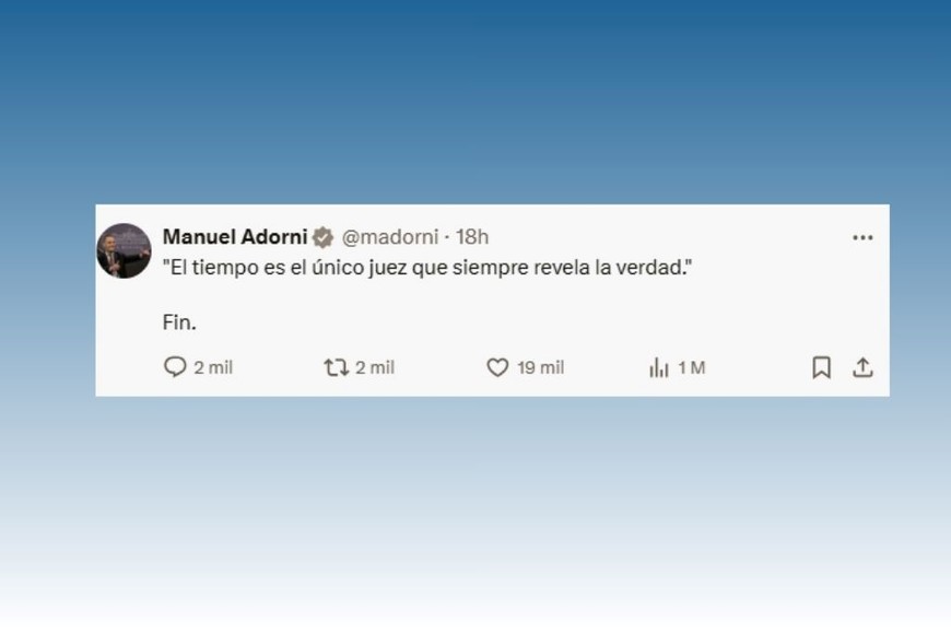 Manuel Adorni se pronunció en X sobre denuncia de coimas a Karina Milei y repercusiones políticas