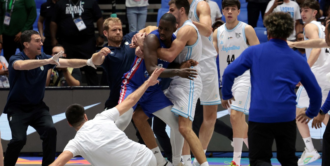 Tensión tras Argentina vs República Dominicana  AmeriCup 2025