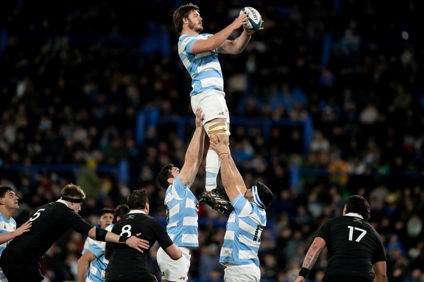 Pedro Rubiolo, formado en el CRAR, fue clave en la histórica victoria de Los Pumas ante los All Blacks.