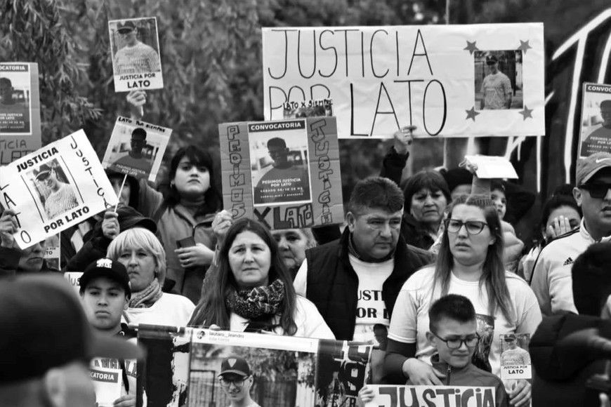 La familia de Lato reclama una condena ejemplar para el acusado del crimen.