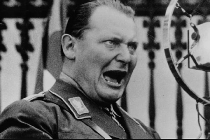 El jerarca nazi Hermann Göring.