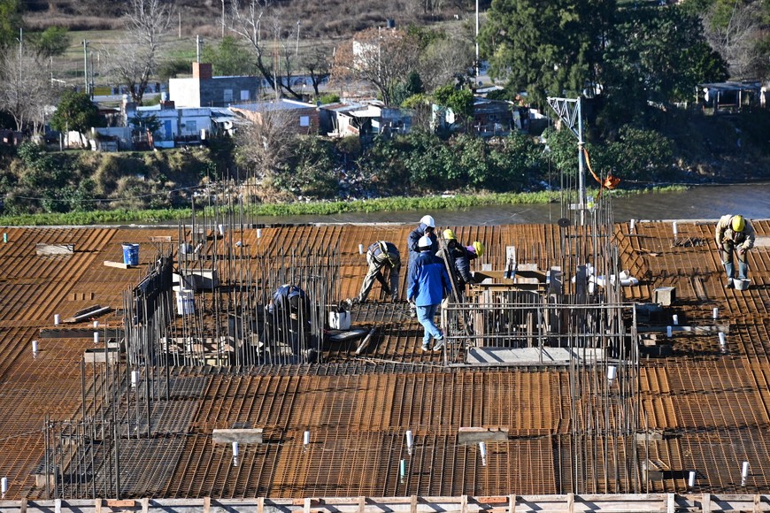 En obra. La articulación público-privada siempre es importante.