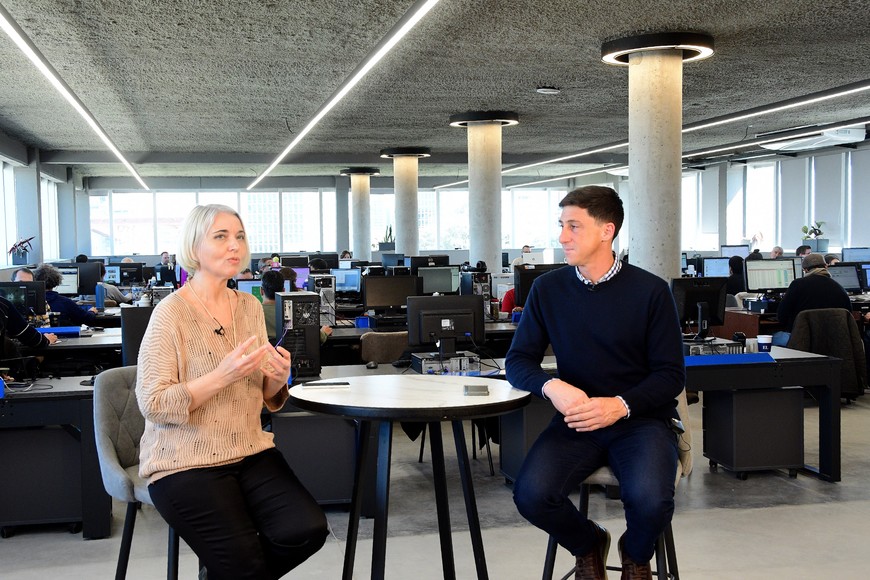 Garibaldi detalló los principales ejes de la reforma. Crédito: Guillermo Di Salvatore.