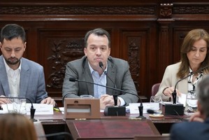 Joaquín Blanco preside la Comisión Redactora de la Reforma Constitucional. Foto: Gentileza
