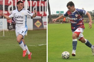Noche de fútbol en Rafaela.