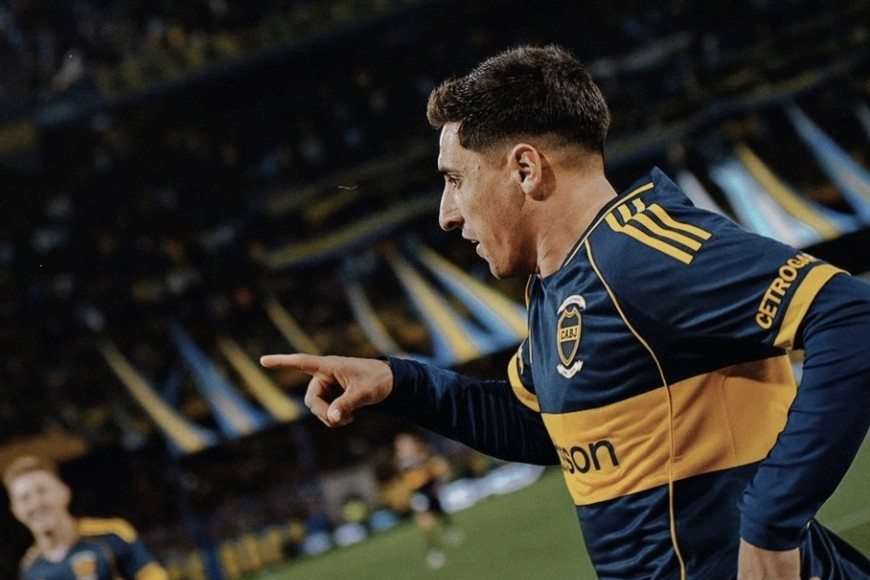 Los festejos de gol del Xeneize. Crédito: Prensa Boca