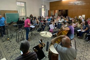 El coro anfitrión del festival. Foto: Gentileza producción