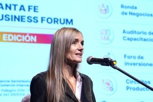 Losada destacó la importancia de acompañar a las pymes en su salida al mundo.