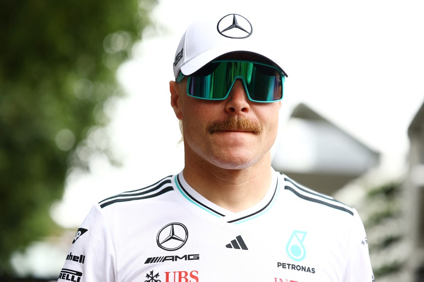 Formula One F1 - Australian Grand Prix - Albert Park Grand Prix Circuit, Melbourne, Australia - March 13, 2025
Mercedes' reserve driver Valtteri Bottas at the Albert Park Grand Prix Circuit ahead of the Australian Grand Prix REUTERS/Edgar Su