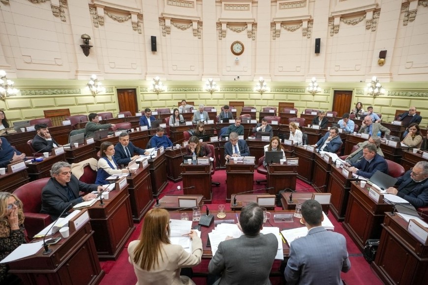 Comisión Redactora | El debate se extendió por más de siete horas en el recinto de Diputados. Foto: Gentileza