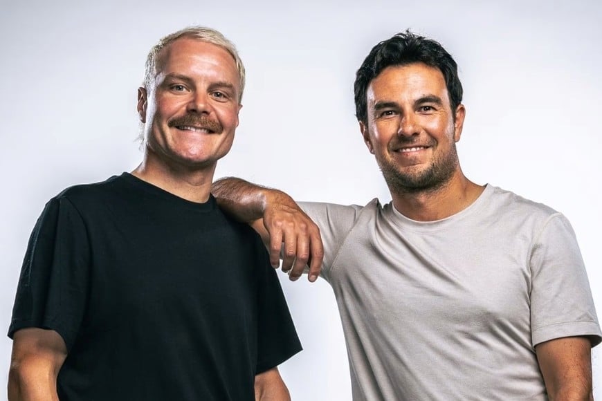 Valtteri Bottas y Sergio “Checo” Perez. Crédito: F1