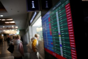 Cancelaciones en los vuelos operados por Aerolíneas Argentinas. Créditos:Agustin Marcarian/Reuters